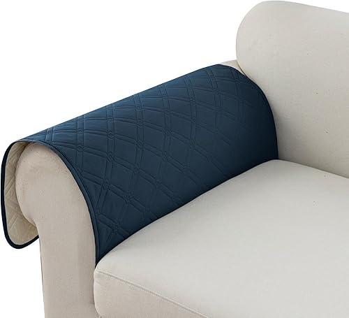 Miniatura 57 de Genina Funda de Sofá Impermeable, Lavable Antideslizante de 78 Pulgadas Fundas de Sofá con 3 Cojines, Fundas de Sofá Seccional para Mascotas