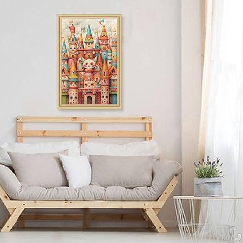 Miniatura 6 de Rompecabezas de 500 piezas para adultos, rompecabezas educativos de aprendizaje, juguetes familiares difíciles y desafiantes con bolsa de