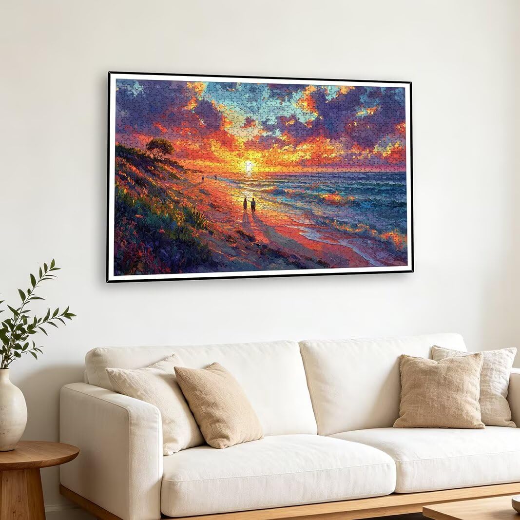 Puzzle 3000 Pièces Adultes, Puzzle 3000 Pieces Plage, Cadeau Femme -2844