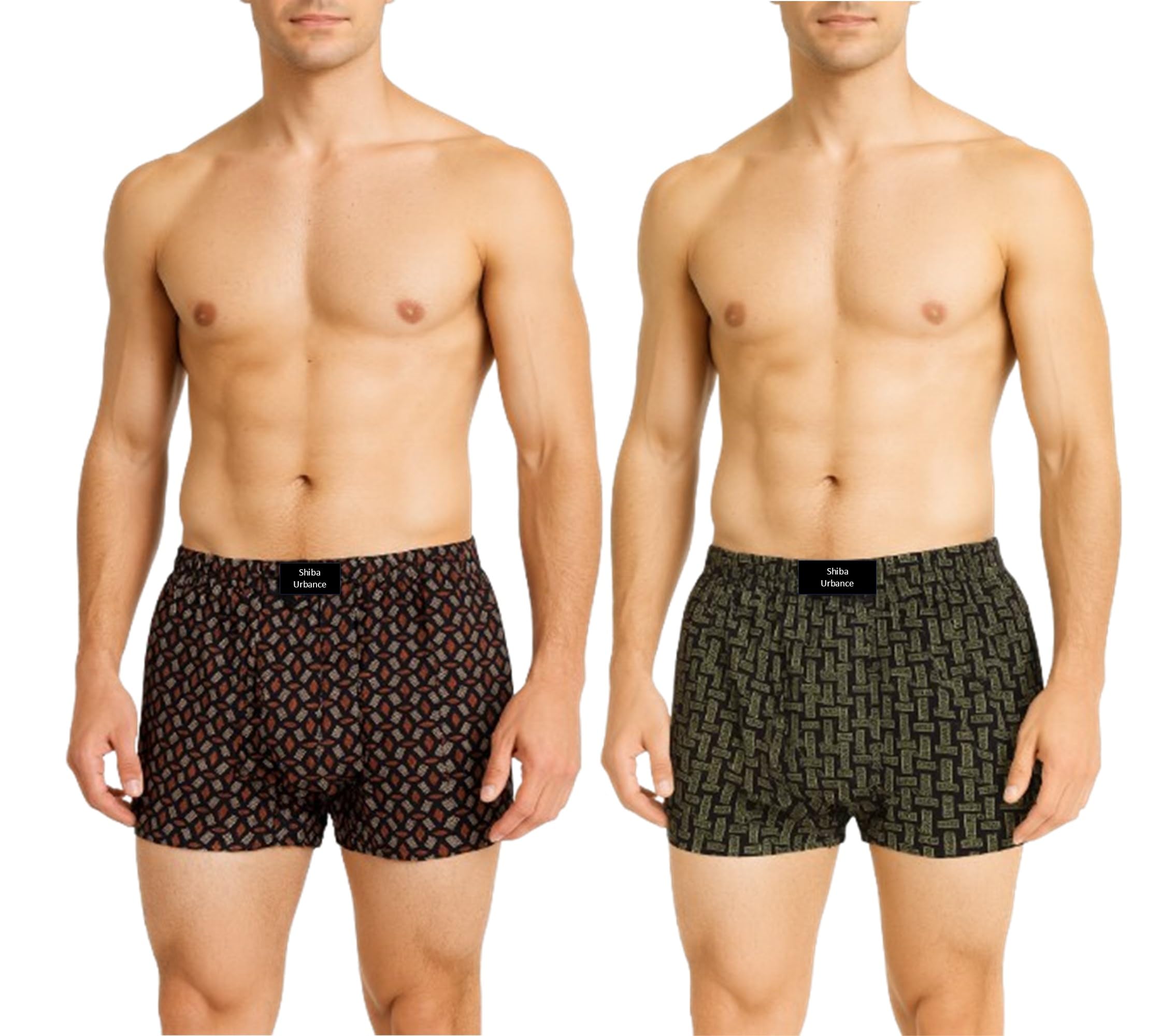 shiba Urbance Men’s 100% Cotton Printed Boxer Trunks Solid Boxer Brief with Ultrasoft Waistband | Relaxed Fit Innerwear for Men | Prints & Colors May Vary-picture-19