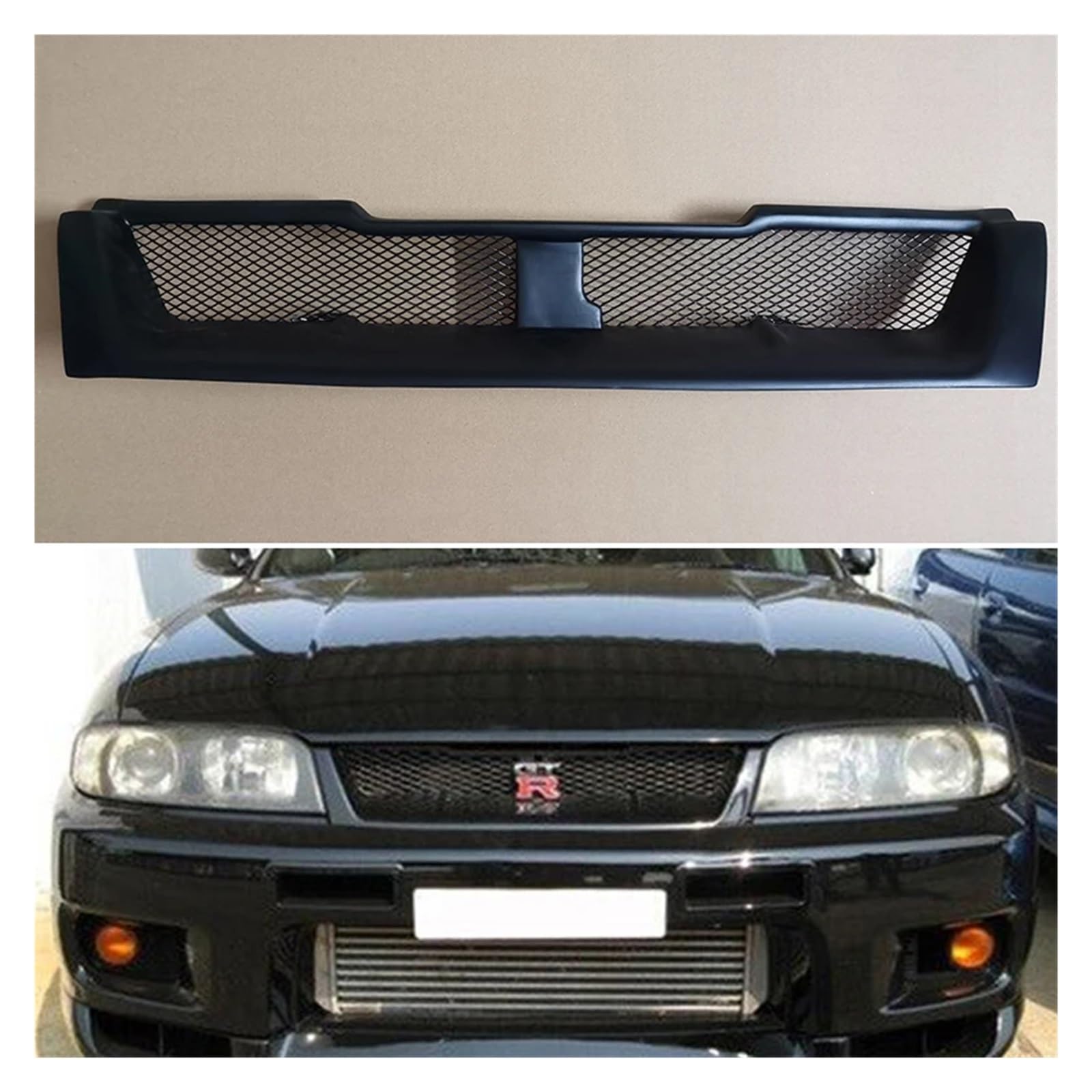 Ｒ３３スカイライン フロントグリル Amazon.com: Compatible for Nissan -Skyline -R33 -GT-R 1994 1995