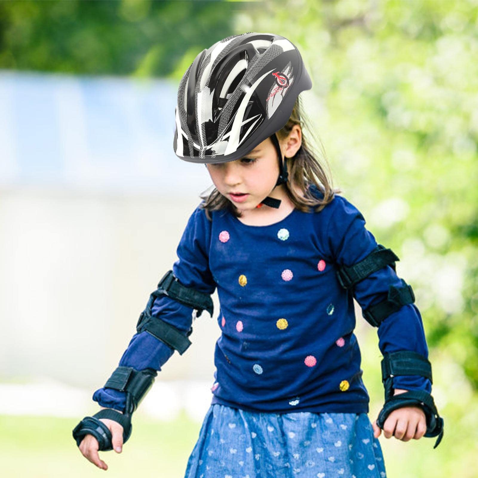 Lambo Casques de skateboard, casques de vélo réglables pour enfants - Casque de protection multi-sports pour vélo, skateboard, football, roller, scooter, équilibre