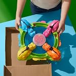 Hungry Hungry Hippos Game for Preschoolers | with Instant Marble Relaunch, Easy Set-Up & Storage| Ages 4 and Up | for 2 to 4 Players | Kids Games (English & French)