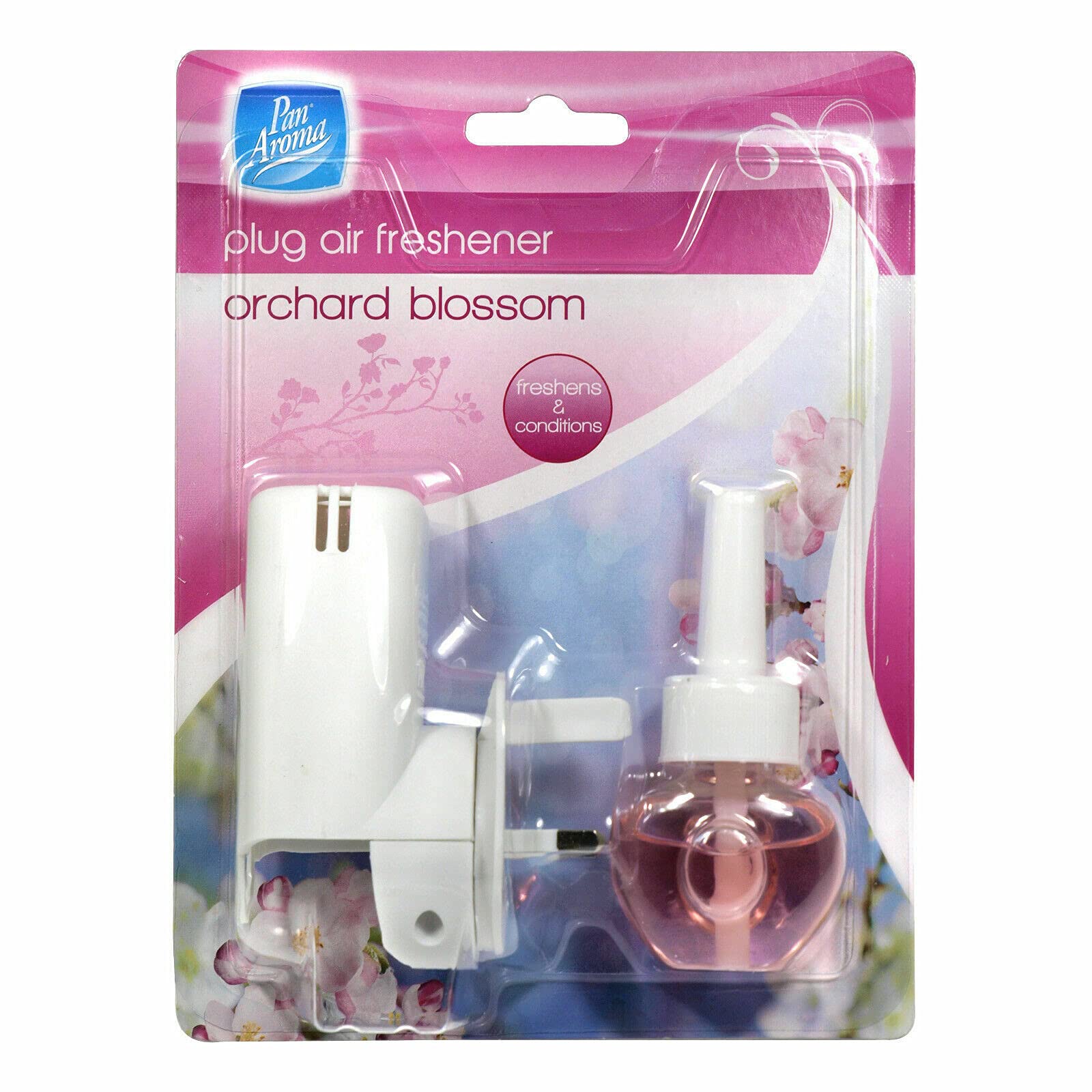Plug air freshener Soothing Lavender Air Freshener Electrical Liquid Pan Aroma (Orchard Blossom)