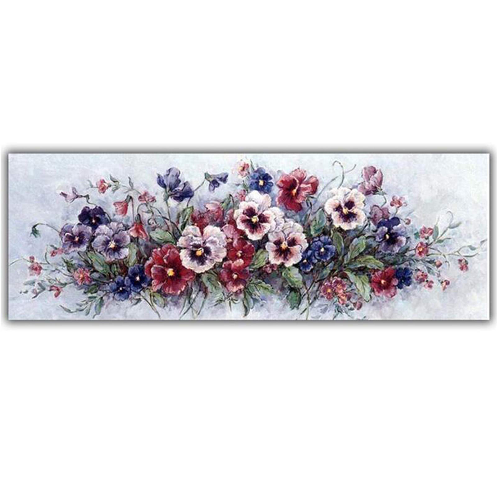 Peinture diamant orchidée géante pour décorer un salon moderne et illuminer votre chambre