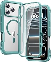 Vista 25 de Diaclara Funda diseñada para iPhone 14 Pro Max de 6.7 pulgadas, funda de teléfono resistente de cuerpo completo con protector de pantalla