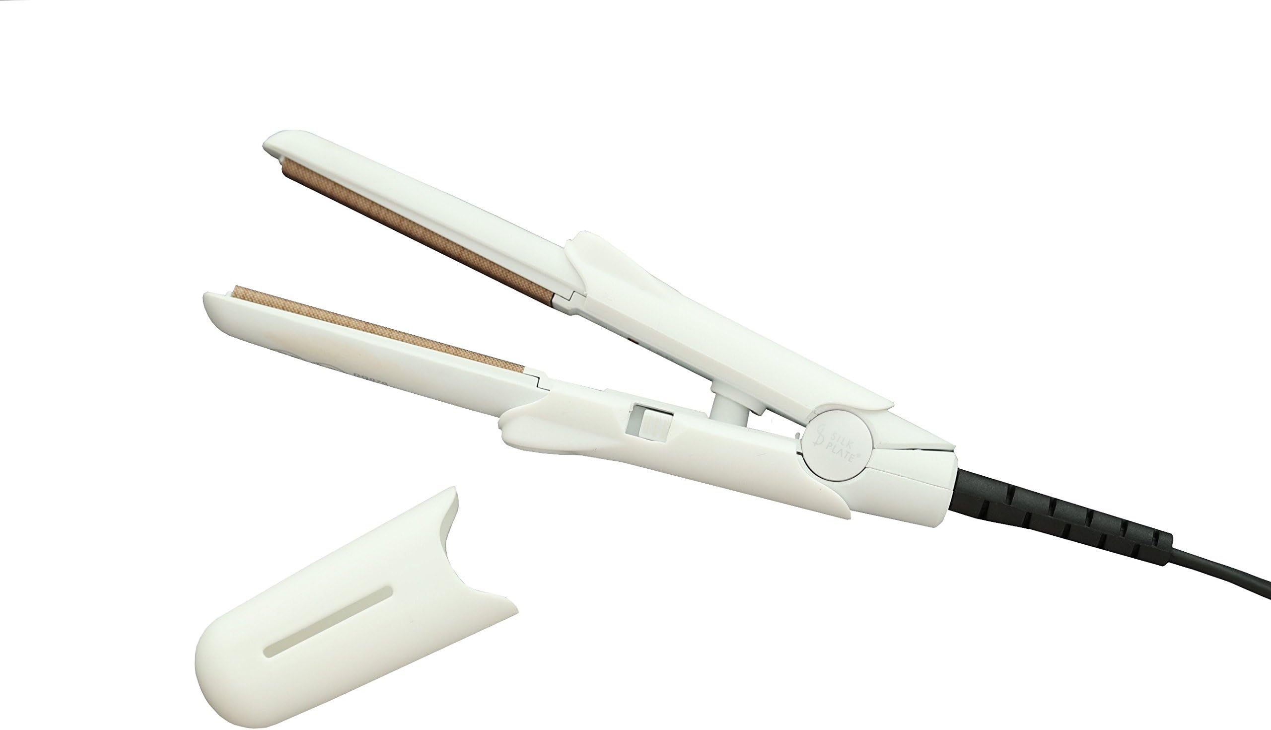 mini iron | Flat Iron Hair Straightener | "mini" Portable Size only 2.9 Ounces Weight | Japanese Technology "Silk Plate" minimizing Hair Damage