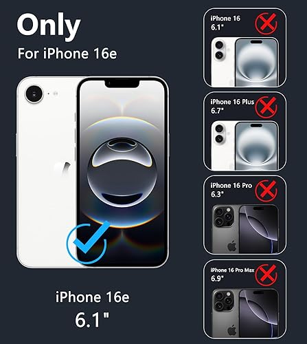 Miniatura 535 de Fntcase Funda para iPhone 15 Plus y 14 Plus de 6.7 pulgadas, magnética, a prueba de golpes de grado militar, antiamarilleo, delgada, protectora