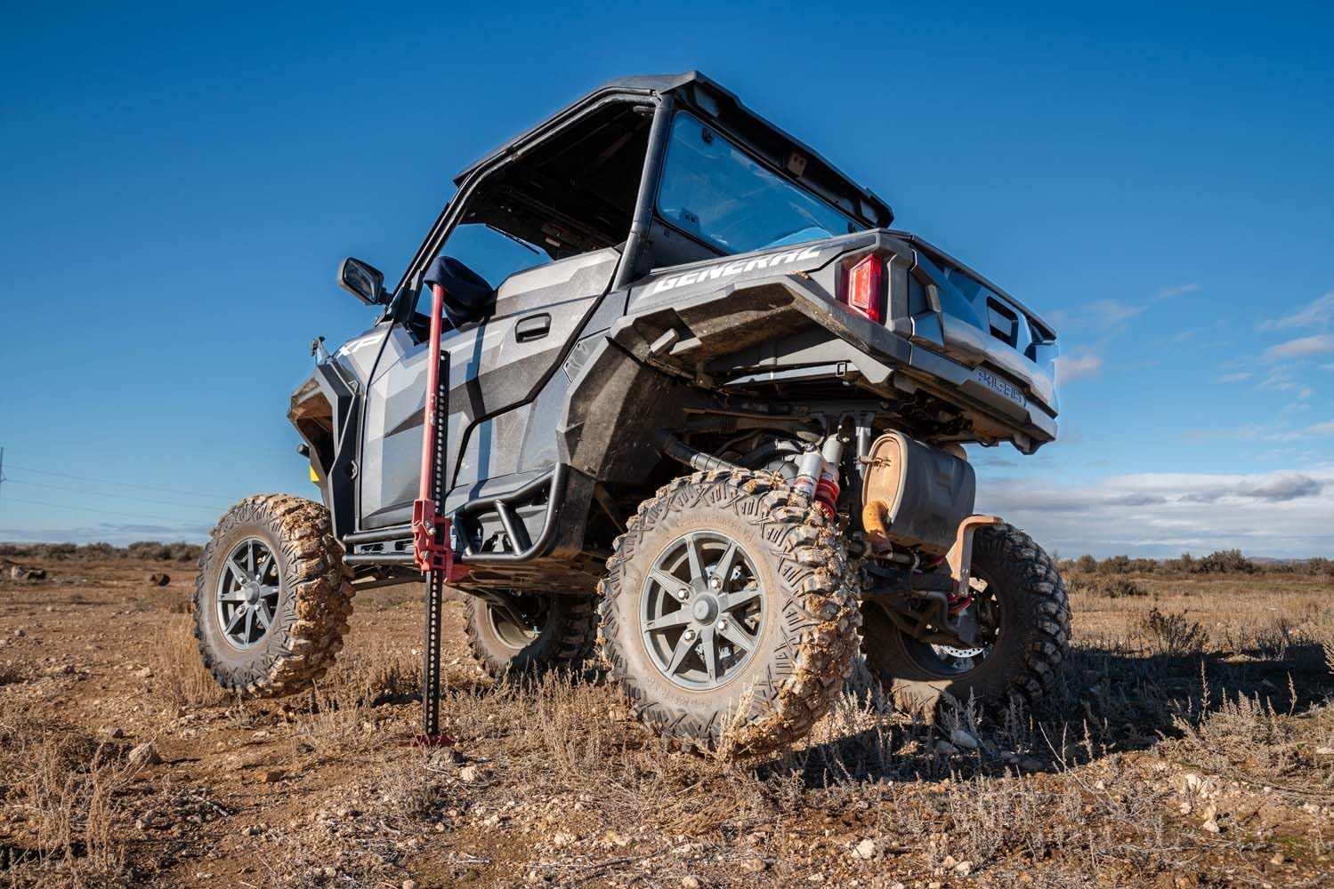 Razorback Offroad UTV Rock Sliders | Compatible with Polaris General XP | Heavy-Duty 1.5” Steel UTV Nerf Bars | Durable UTV Running Boards | Made in USA