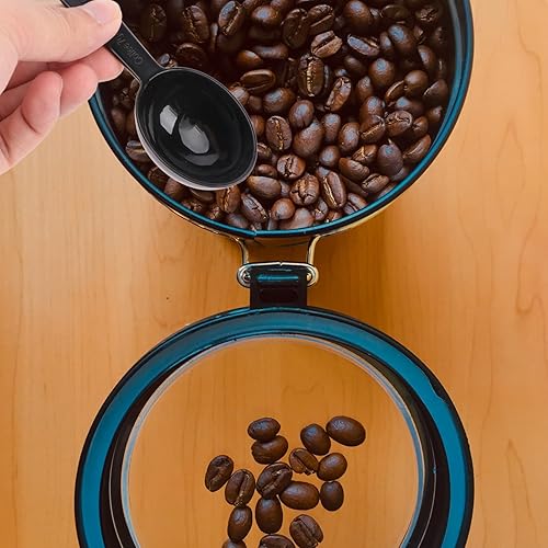 Miniatura 8 de Cabilock Cucharada de café en grano para medir espesar plástico cuchara de medición cocina cocina para té, azúcar, cereales, café, leche, 0.25
