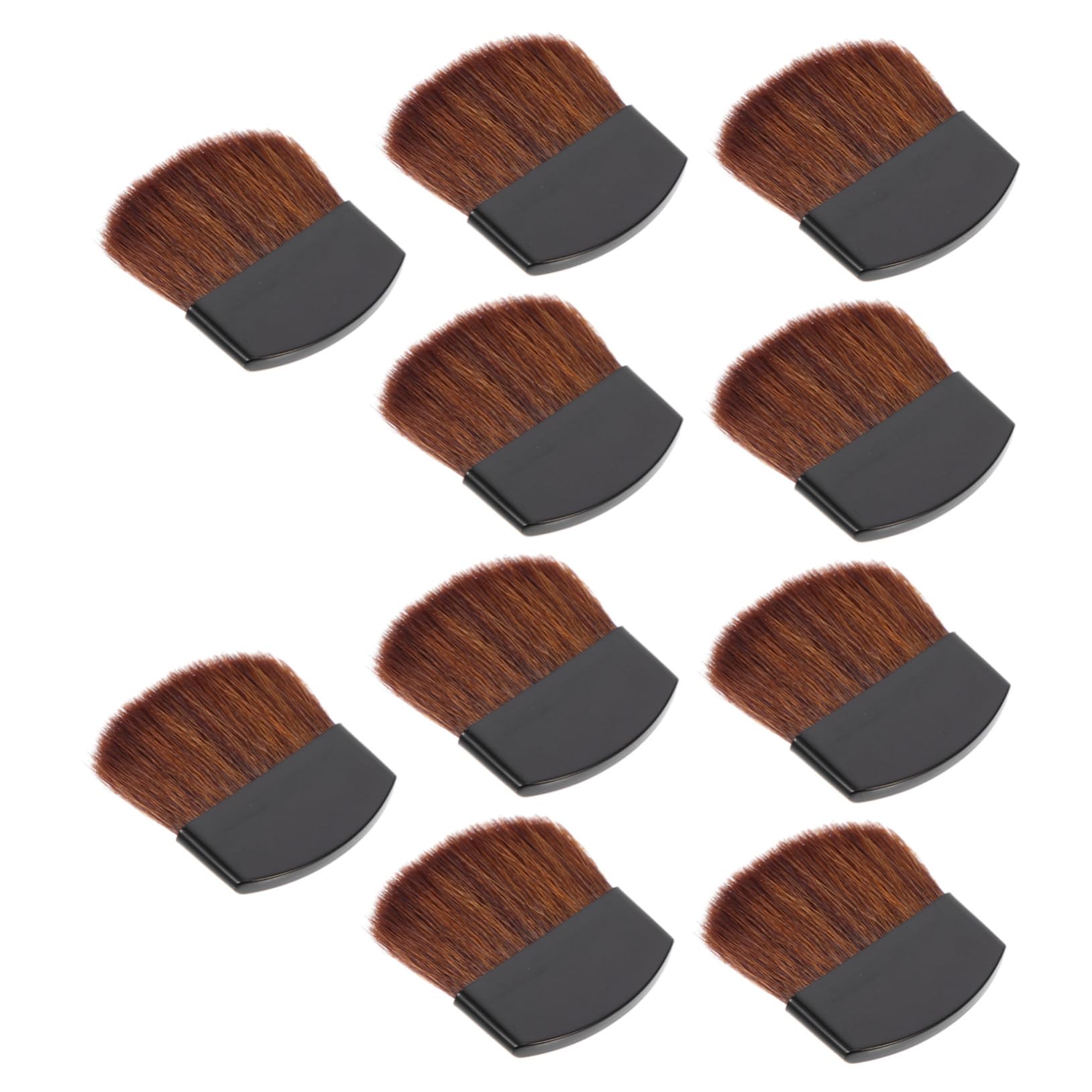 SHINEOFI 4 Juegos Mini Cepillo Rotuladores Acuarelables Rotulador Acuarelable Pinceles para Imágenes Pincel De Artista Multifunción Cepillo De Pintura del Hogar Madera Black 10 Uds * 4