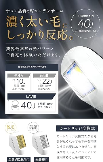 LAVIE 光エステ美容器 LAVIE（ラヴィ）の商品画像