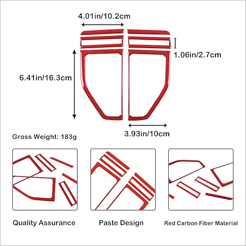 Miniatura 7 de Cubierta de ventilación lateral para guardabarros de automóvil, compatible con Ford Maverick 2022 2023, cubierta de guardabarros lateral para