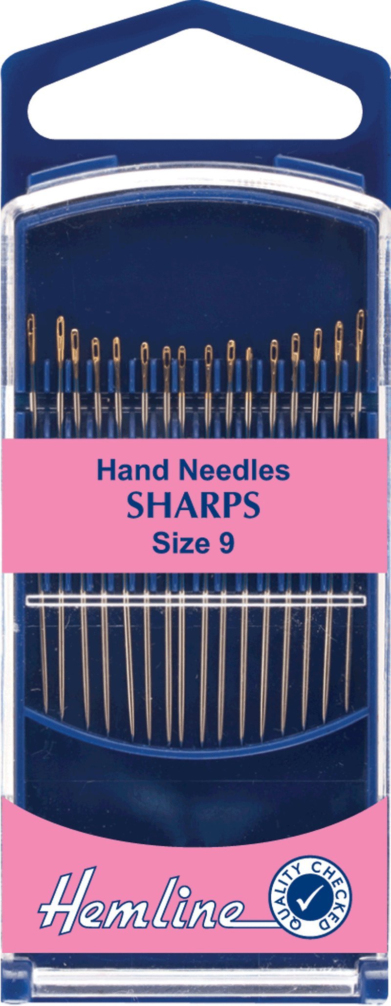 Hemline Premium Hand Needles Sharp Size 9 H288G.9