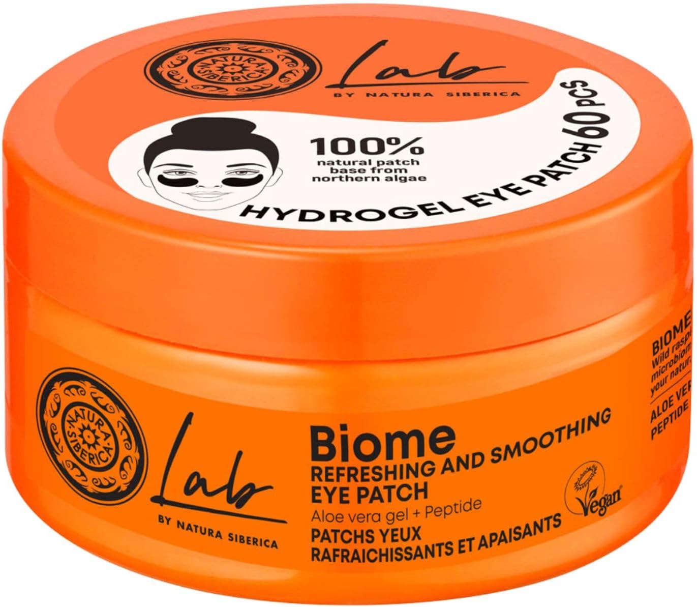 REFRESHING AND SOFTENING EYE CONTOUR PATCHES, 60 PCS