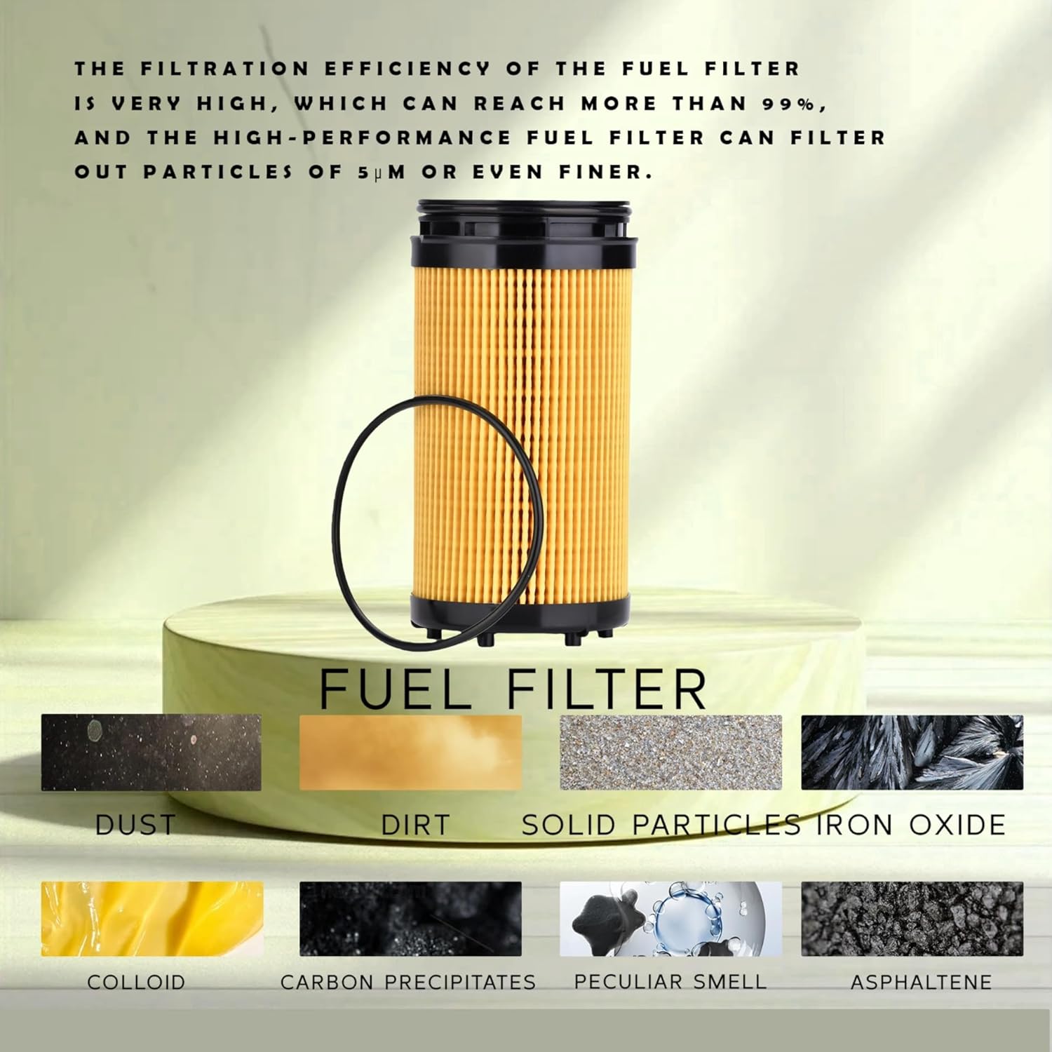 68677810AA Engine Oil Filter Compatible with Dodge Ram 2500 3500 4500 5500 Truck 2025-2026 6.7L L6 Cummins Turbo Diesel Engines