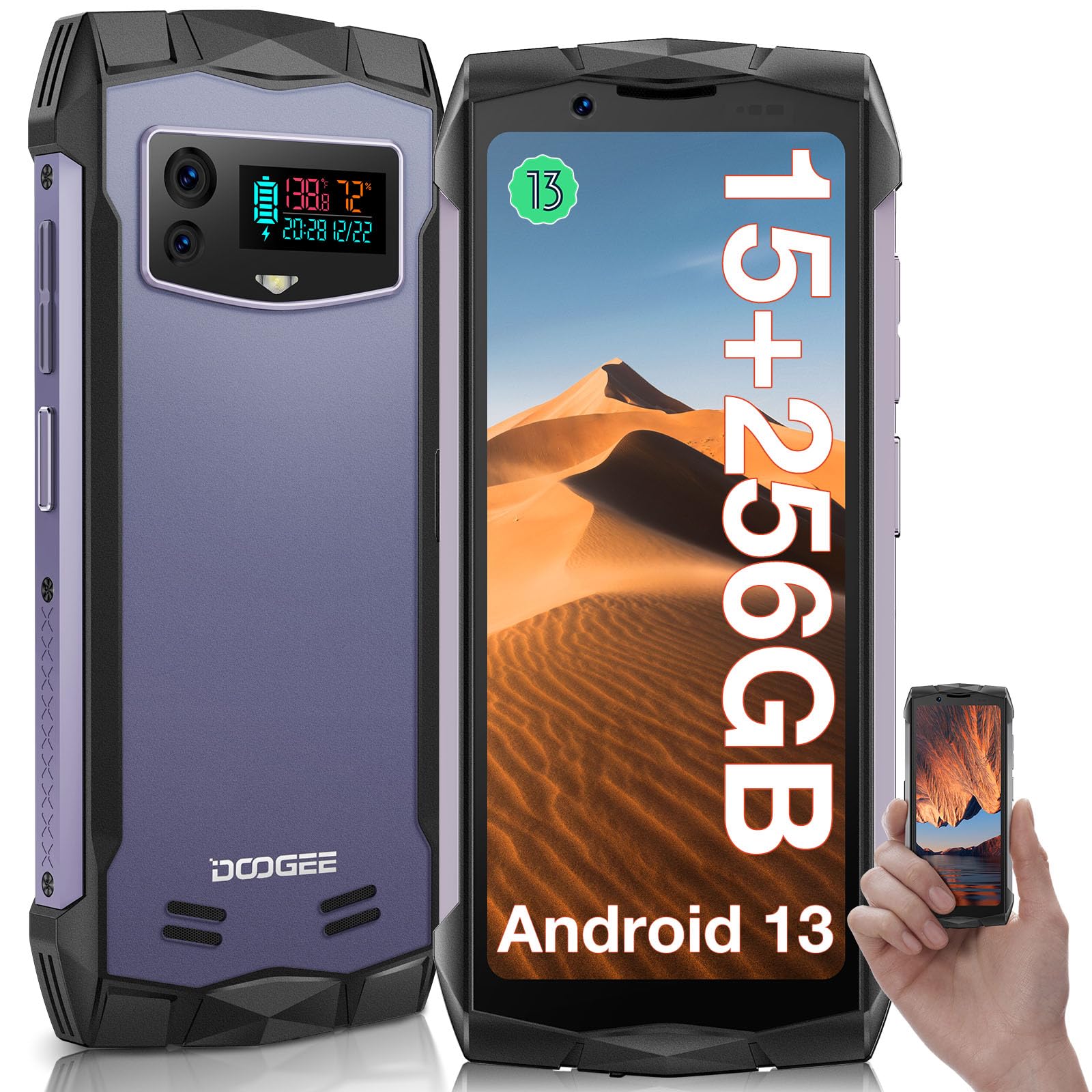 Amazon.com: DOOGEE Smini Mini Rugged Smartphone 2024,4.5