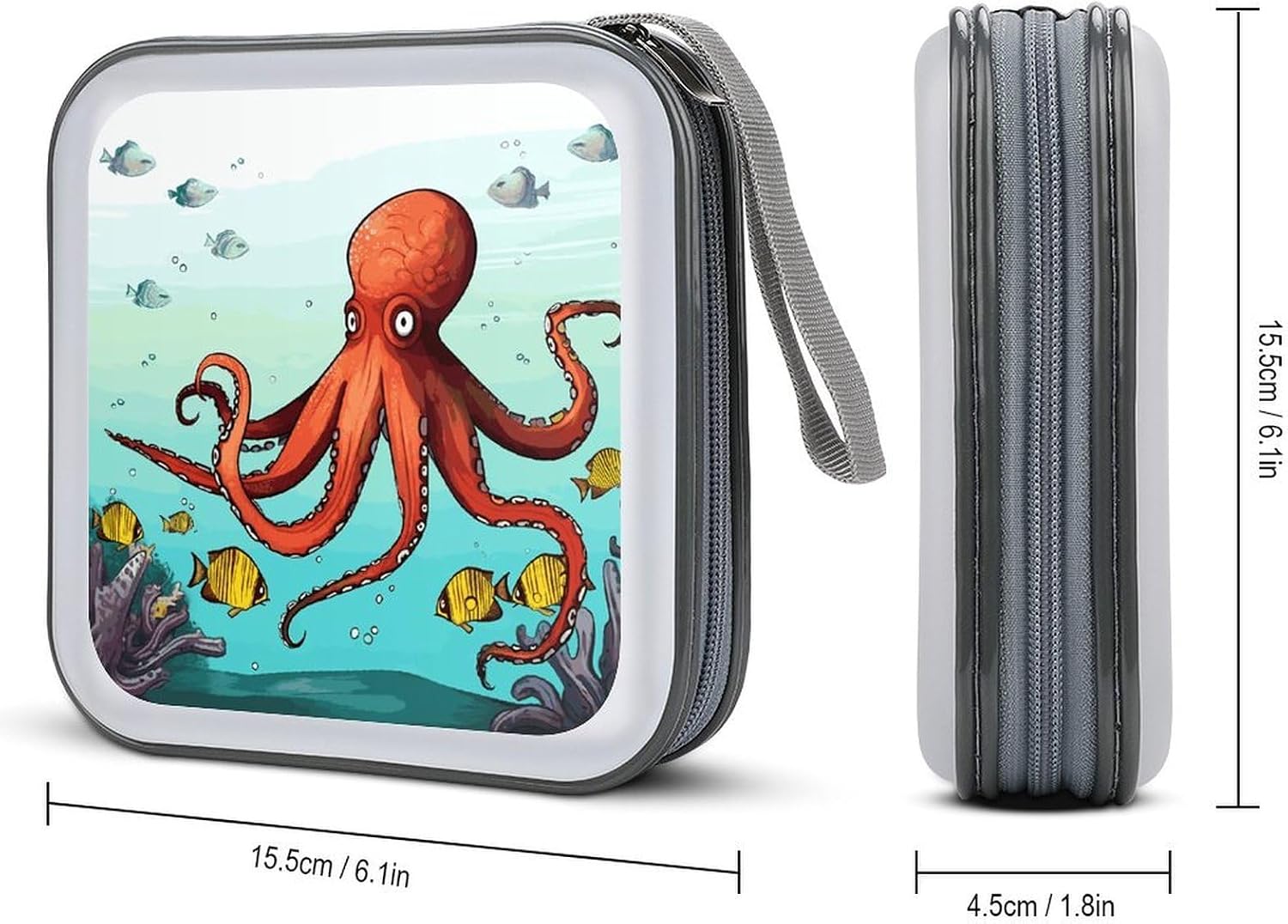 Giant Octopus CD Case CD Storage Box DVD Sleeves