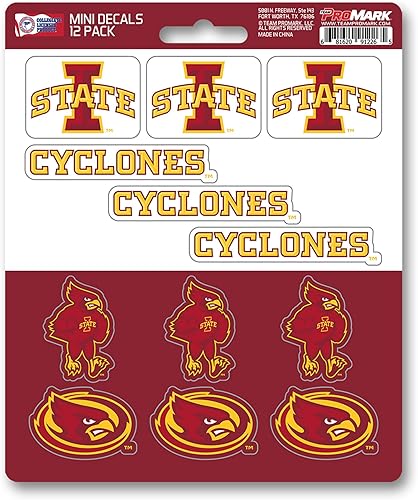 Miniatura 11 de FANMATS NCAA Unisex-Teen NCAA Mini Decal 12-E2pk