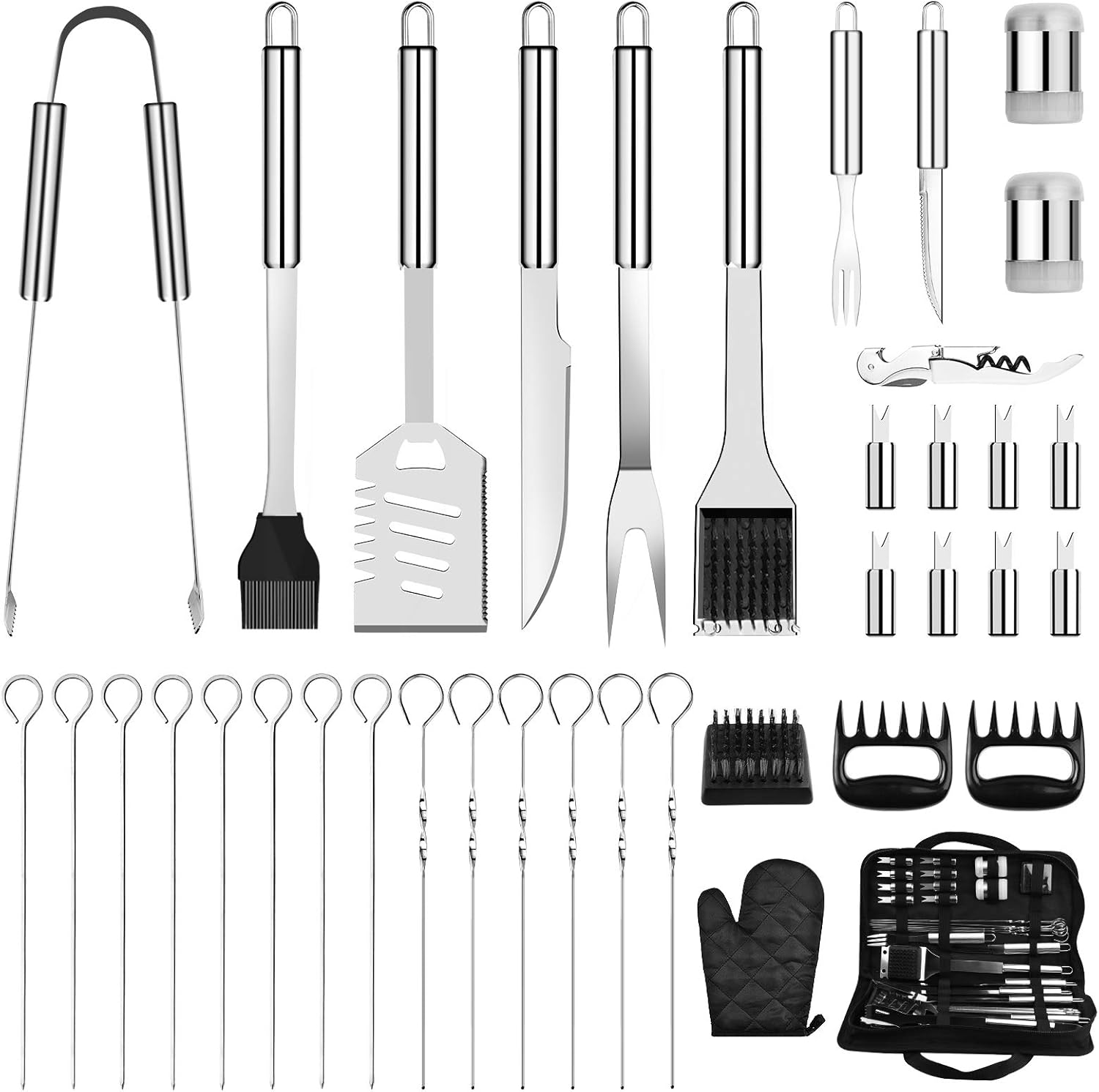 Grill Accessories BBQ Tools Set 38Pcs Stainless Steel Barbecue Tool