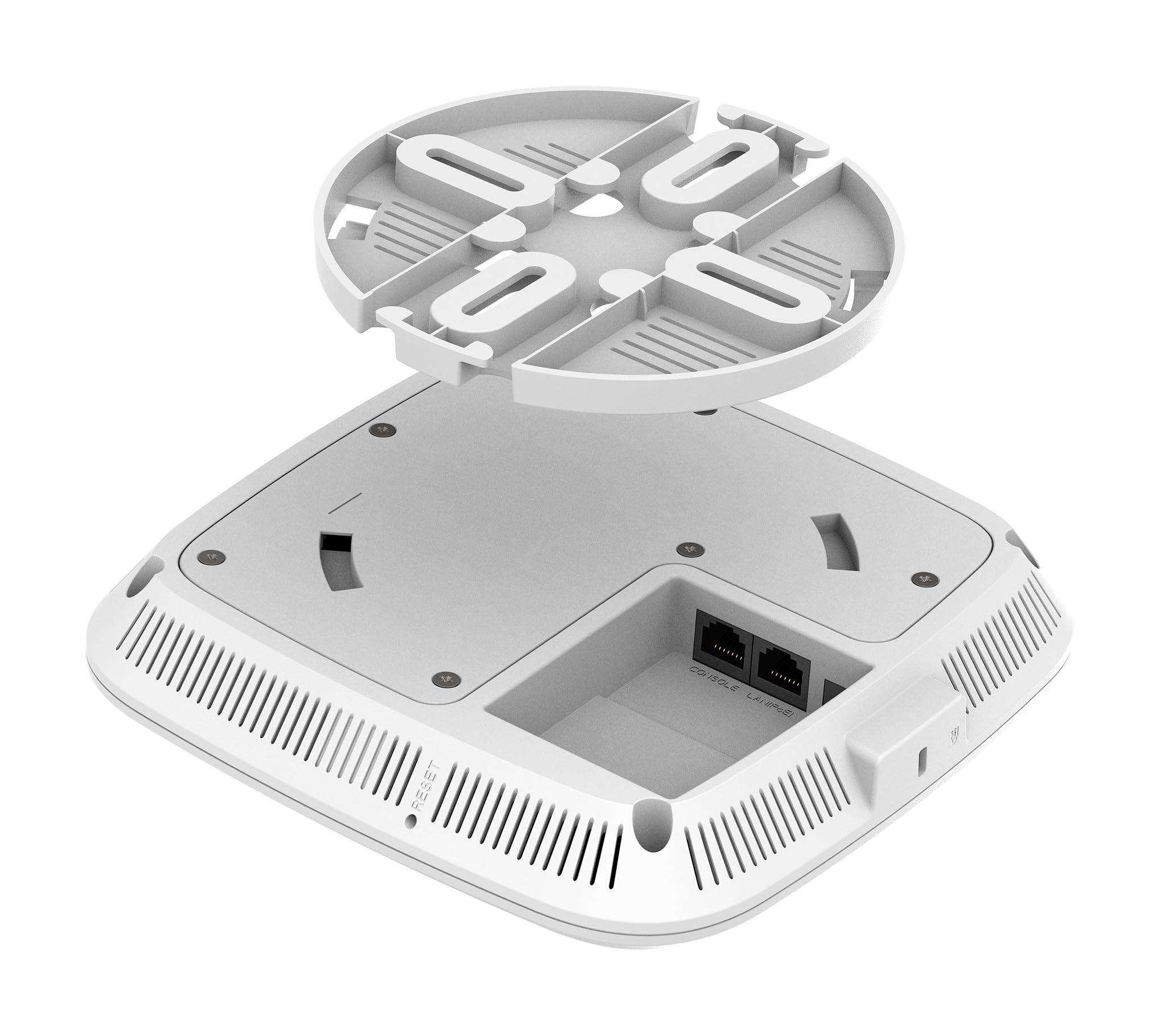 D-Link DAP-X3060 Access Point Nuclias Connect Wi-Fi 6 AX3000 Dual-Band PoE, Ethernet 2.5G, MU-MIMO, WPA3, Fast Roaming, montaggio a parete/soffitto, gestione centralizzata gratuita
