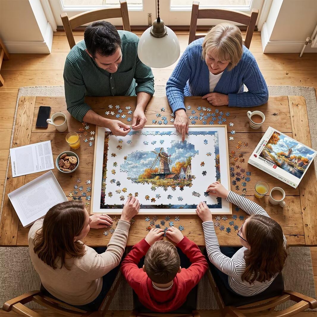 Puzzle dla dorosłych 1000, Holandia puzzle dla dorosłych -4464