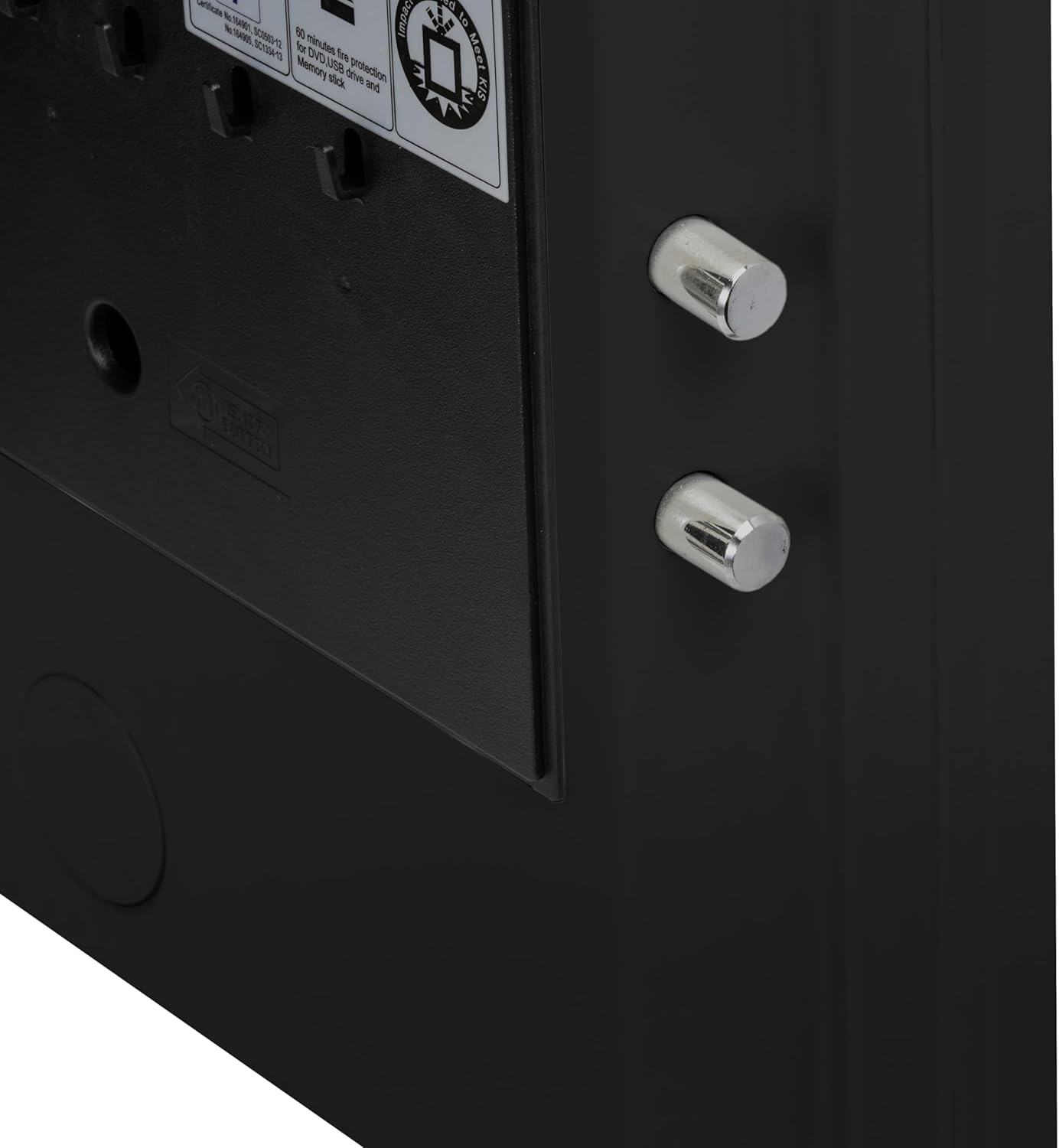 Olympian 1-Hour Fire Rated Fireproof Safe - Digital Lock - Bolt-Down Kit Included - For Home or Office 0.66 cu ft, Black Finish, Model 1231B