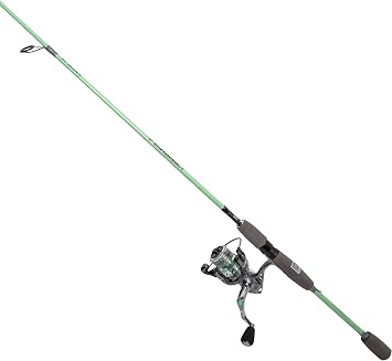 ProFISHiency Mint Spinning Reel Combo | 6FT 6IN 2-Piece Fishing Rod and Reel | IM7 Graphite Rod and Fast Gear Ratio Spinning Reel