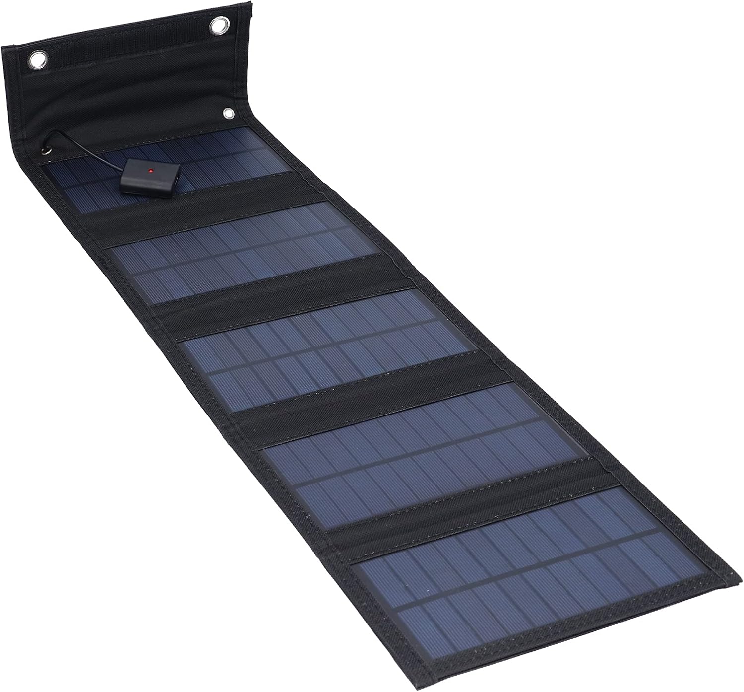 JEOZBM Solar Panel Foldable, 15W 5V Portable Solar Panels, Folding Solar Charger for Camping,Cell Phone,Tablet