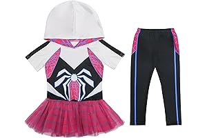 Spider Girl Baby Costume - Superhero Dress Up Costume for Little Girls...