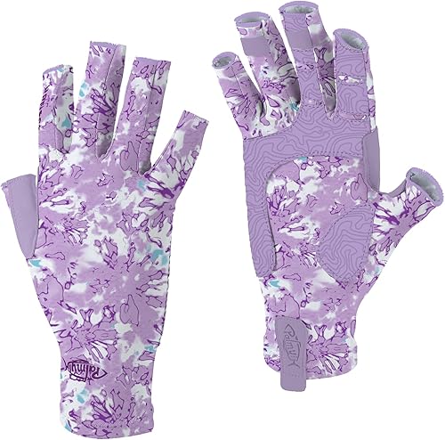 Miniatura 21 de Palmyth Guantes de pesca sin dedos con protección UV, UPF50+, guantes de sol para hombres y mujeres para kayak, senderismo, remo, conducción