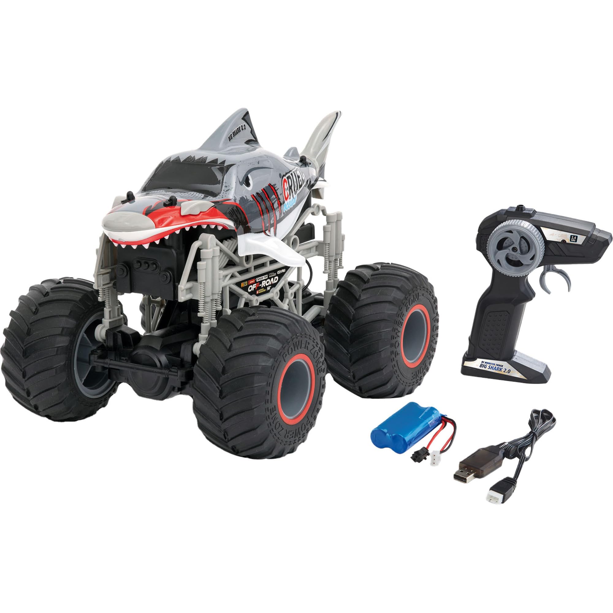 RC Canavar Kamyon - Big Shark 2.0