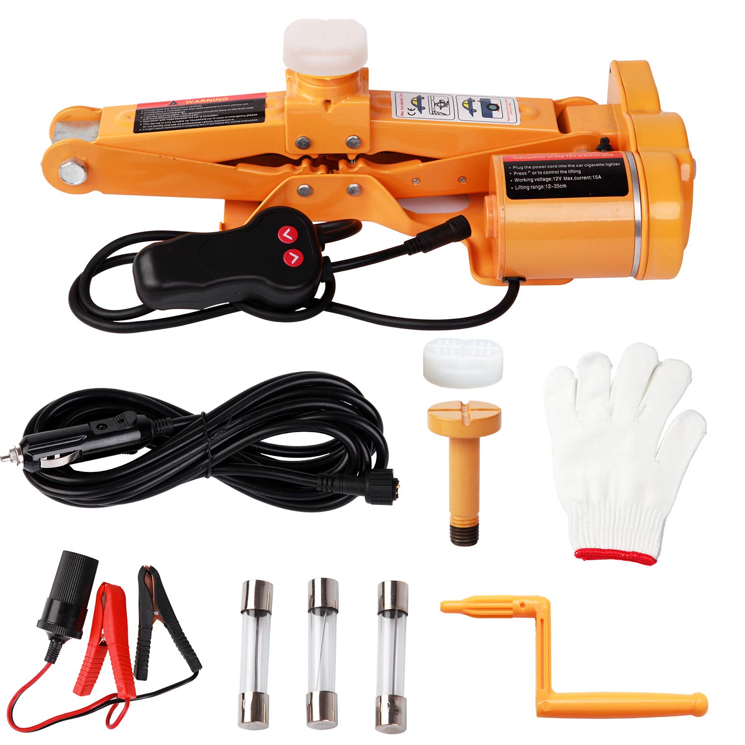 Buy ROGTZ Electric Car Scissor Jack 12V Auto Trailer Car Floor Jack