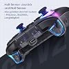 Machenike G3V2 Controller PC Gamepad PC Wireless 2 Einstellbare Hall Effekt Joystick 2 Programmierbare Tasten Bunte RGB-Lichter für Switch/iOS/Android 1000mAh Akku (Schwarz PE)