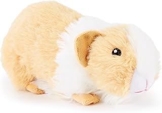 Zappi Co Peluche 100% Recyclée Cochon d'Inde (15cm de Longueur) Collection d'animaux Doux, Câlins et Écologiques pour Nouveau-né Premier Enfant