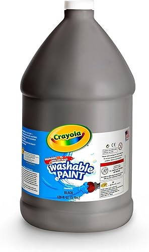 Crayola Pintura lavable número 54-2128-053 GL Negro