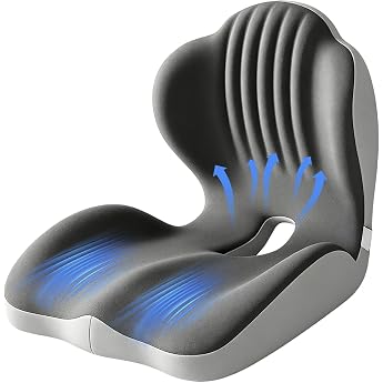 Jadyon Ergonomic Memory Foam Seat Cushion Orthopaedic Seat Cushion