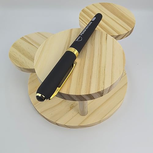 Miniatura 7 de Fengtaiyuan B07P18Pro, bolígrafos de tinta de gel, tinta azul, punta fina, 0.7, bolígrafos de escritura, suaves, paquete de 18 (azul - 0.028in)