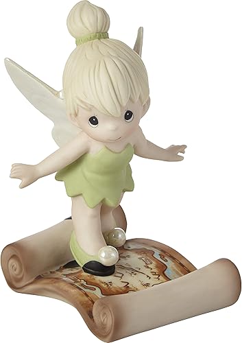 Precious Moments 202035 Disney Tinker Bell Faith, Trust and Pixie Dust Bisque Figura de porcelana
