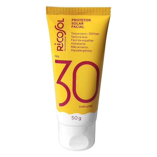 Protetor Solar Facial FPS 30 50g - Ricosol