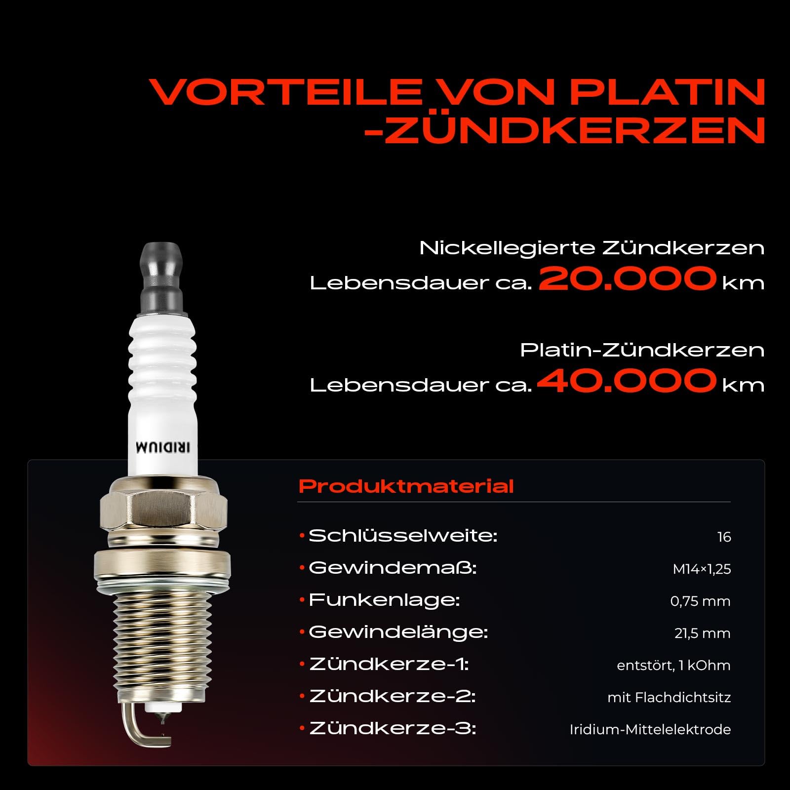 Frankberg 1 bobina di accensione + 4 candele benzina 7700872834 | Compatibile con: K.a.n.g.o.o Express FC0/1, Clio II BB CB, K.a.n.g.o.o KC0/1, Laguna II Grandtour KG0/1