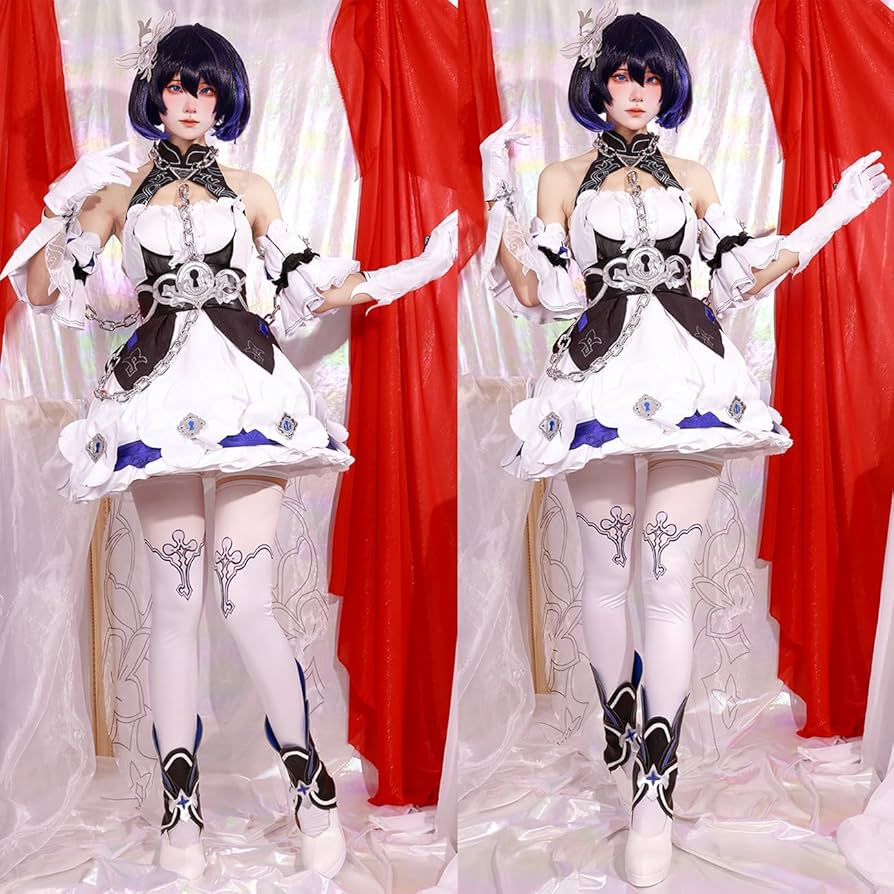 【コスレボ製】FFⅩⅢ ヴァニラ コスプレ 衣装 ウィッグ E-2382 コスレボ製】FFⅩⅢ ヴァニラ コスプレ 衣装 ウィッグ E-2382