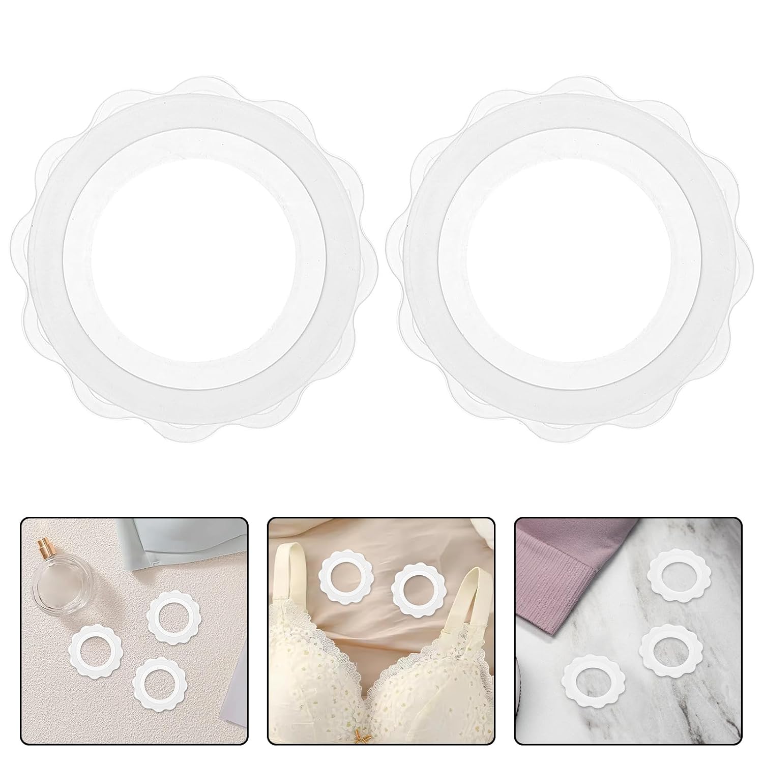 MERRYHAPY 5pcs Soft Silicone Anti-Friction Breastfeeding Breast Covers Sweat-Resistant Nursing Shield for Newborns Summer Protection Essential Nursing Supplies