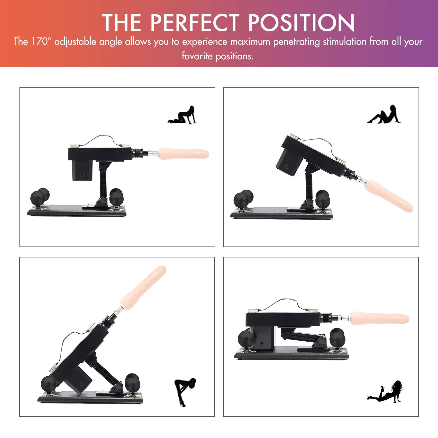 Amazon.com: Y-NOT Automatic Sex Machine Sex Toy for Women Men, Electric  Adult Toy with 10 Dildo/Pocket Pussy Attachments, Penile/Vaginal Massage  Gun with Adjustable Speed up to 420 Thrusts/Min for Single, Couples :