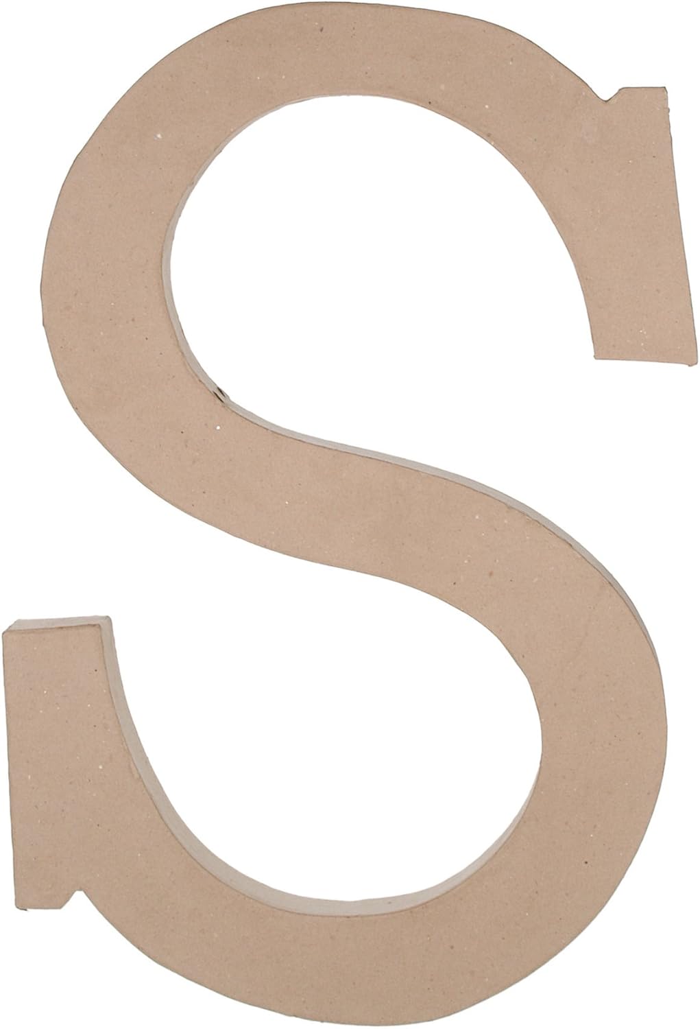Darice 2860-S Paper Mache, 23.5-Inch, Letter S