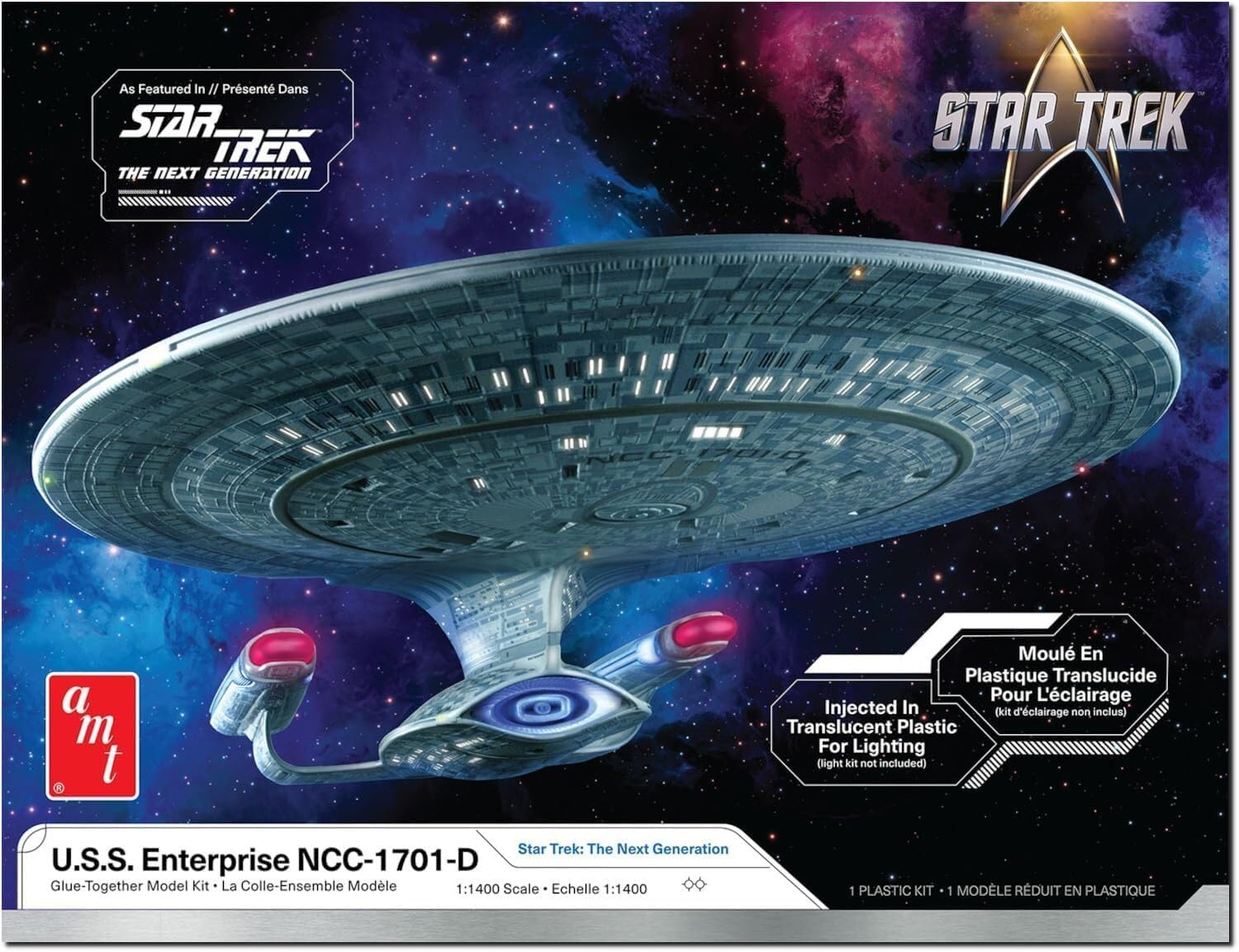 AMT Star Trek Model Kit (The Next Generation U.S.S. Enterprise NCC)