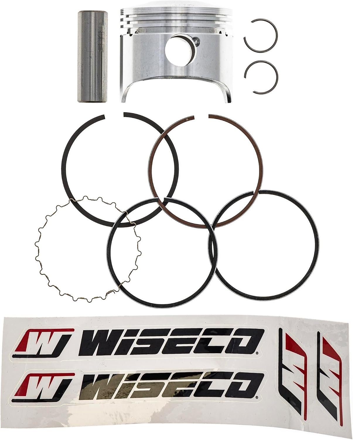NICHE Big Bore Cylinder Wiseco Piston Gasket Kit for Yamaha Grizzly Raptor Badger 80 Moto 4 YFM80 55X-11638-00-00 (48mm)