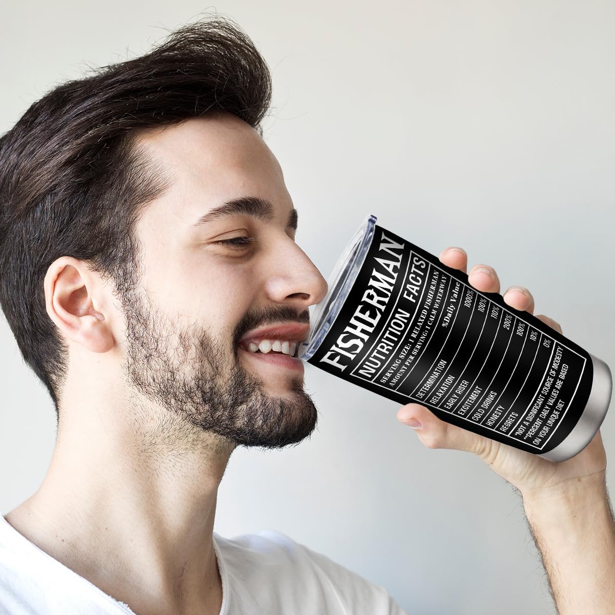 Fishing Gifts For Men Tumbler, Gifts for fishmen, Birthday Present For Fishing Loving (20oz) - Image 6