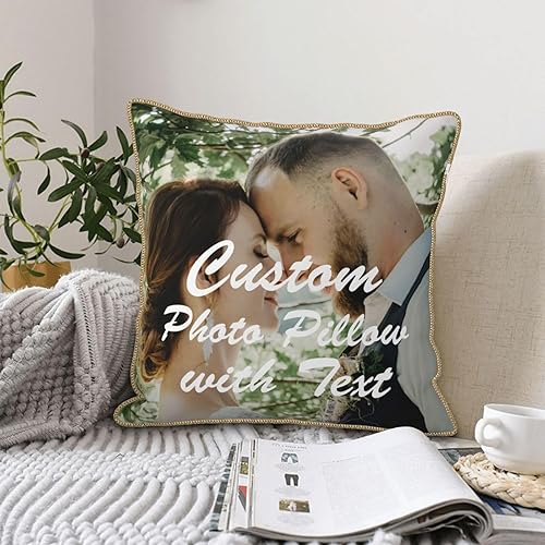 Miniatura 4 de Almohada personalizada con foto, letrero 2023 Home Sweet Home para el hogar, nueva casa, pareja, mujeres, hombres, familia, regalos con imagen