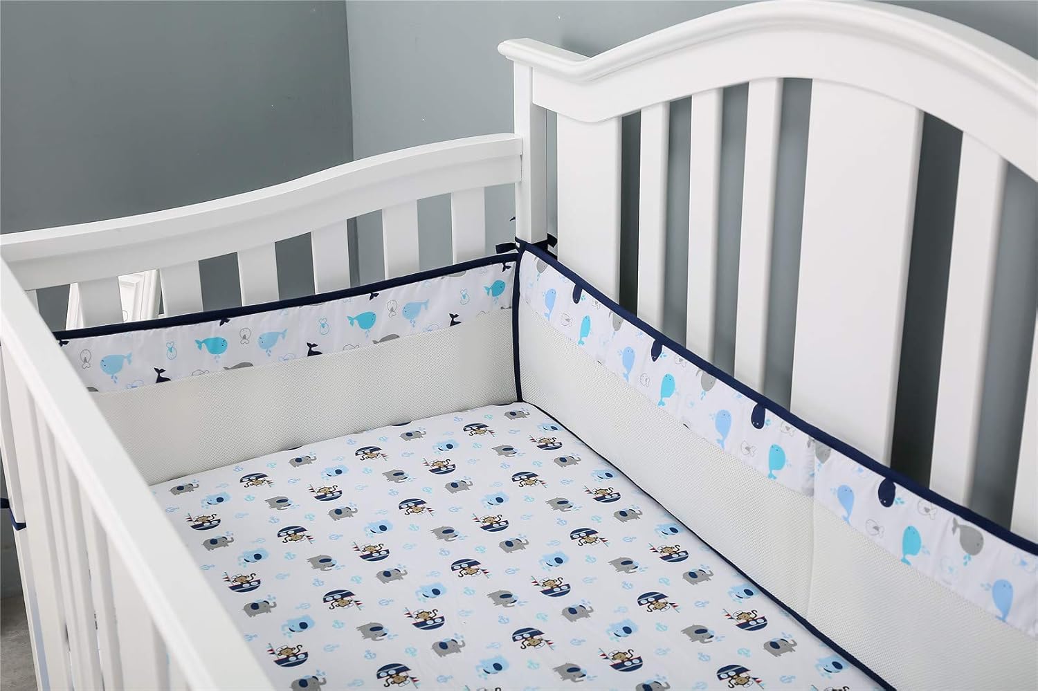amazon mesh crib bumper